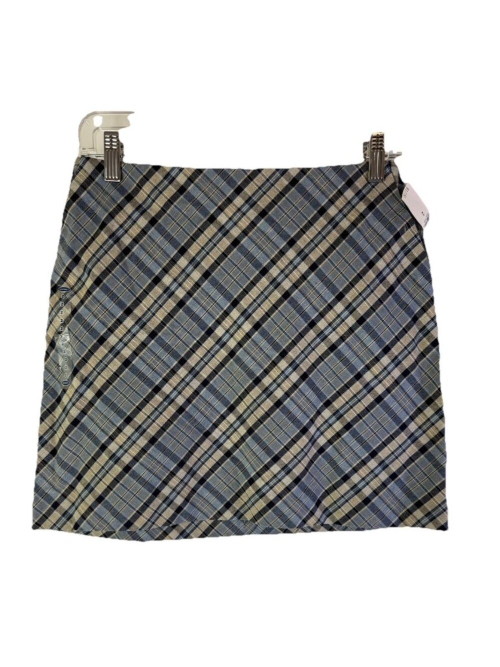 Deadstock Vintage Y2K Grunge Academia Micro Mini Skirt Plaid
